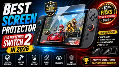 Best Screen Protector for Nintendo Switch 2 in 2026 Top Picks